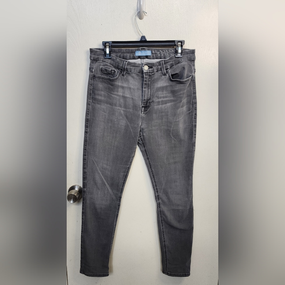 *2 For $30* 7 For All Mankind Gray Bair Ankle Skinny Jeans Women's Size 31